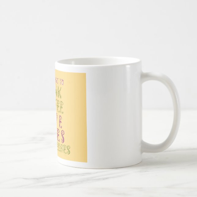 Mug Vintage Coffee Save Lives and Take Selfies (Droite)