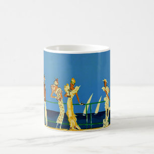 Mug Vintage Côte d'Azur Voyage en France