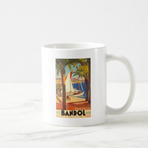 Mug Vintage Côte d'Azur Voyage en France