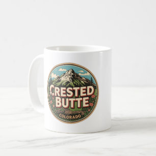 Mug vintage crested butte colorado montagne extérieur