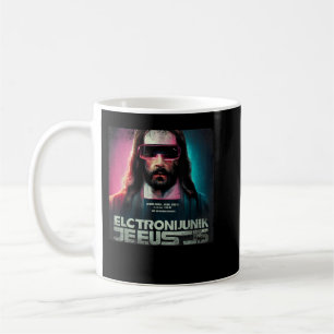 Mug Vintage Cyberpunk Jésus Futuriste Religieux Chris