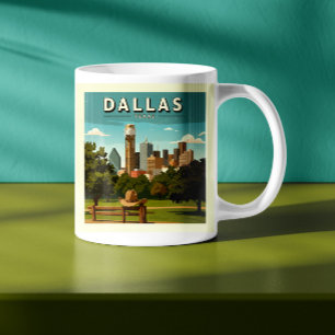 Mug Vintage Dallas Texas
