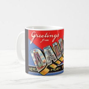 Mug Vintage Dallas Texas