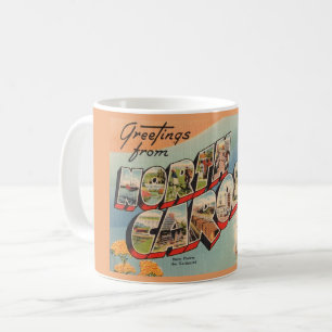 Mug vintage de Caroline du Nord