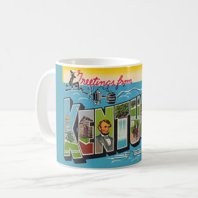 Mug Vintage du Kentucky  (Devant gauche)
