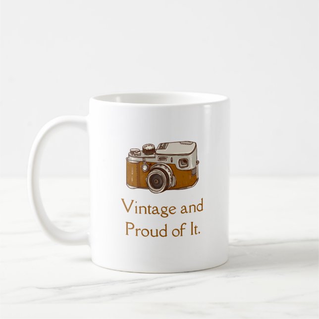 Mug Vintage et fier de lui (Gauche)