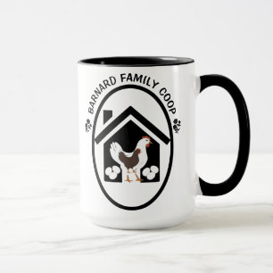 Mug Vintage Ferme Oeufs Frais Bio Poulet Hen