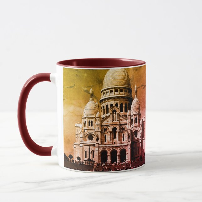 Mug Vintage France Paris Tour Eiffel Palais Chaillot (Gauche)