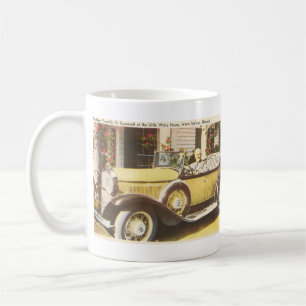 Mug vintage Franklin D. Roosevelt Cars GEORGIE