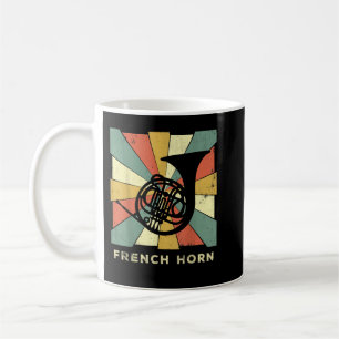 Mug Vintage French Horn Player Musique Retro1