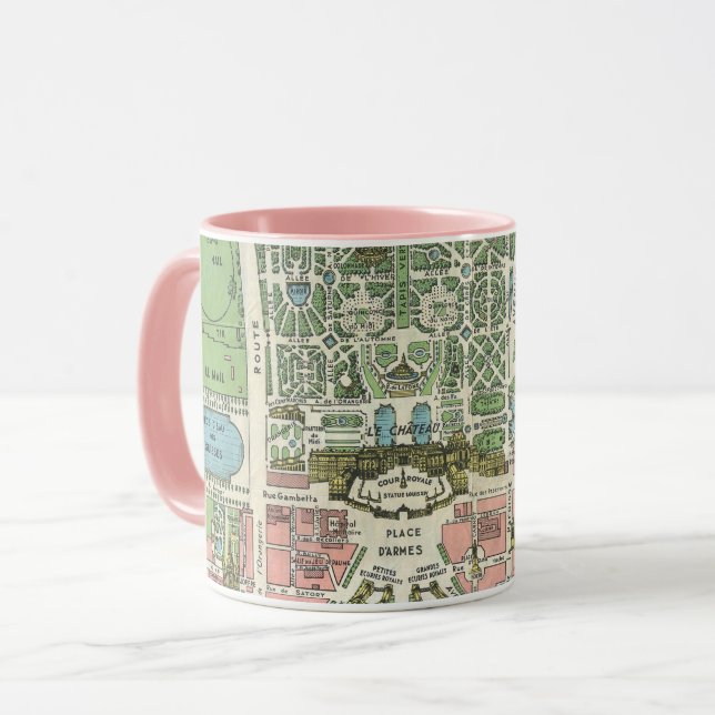 Mug Vintage French Versailles (Devant gauche)
