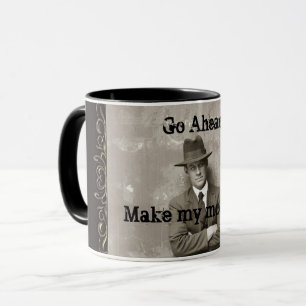 Mug Vintage gangster mafieux de fusil à fusil faire ma