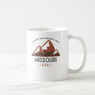 Mug Vintage Gateway Arch National Park Missouri Coffee