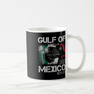 Mug Vintage Golfe Du Mexique 1672 Carte Historique Ret
