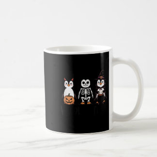 Mug Vintage Halloween Penguin Trick Ou Waddle Éffrayan