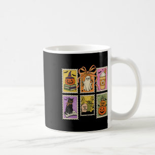 Mug Vintage Halloween Postage Timbre enseignant Coupe