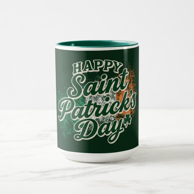 Mug Vintage Happy Saint Patrick's day  (Centre)