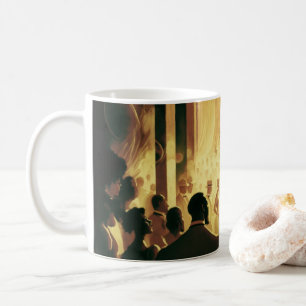 Mug Vintage Harlem Club Abstrait