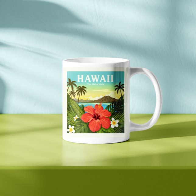 Mug Vintage Hawaii (Créateur téléchargé)