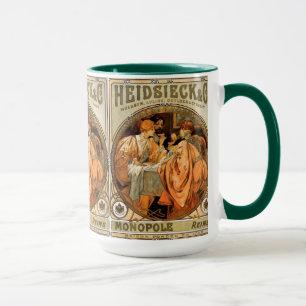 Mug Vintage Heidsieck & Co Monopoles Reims Wine