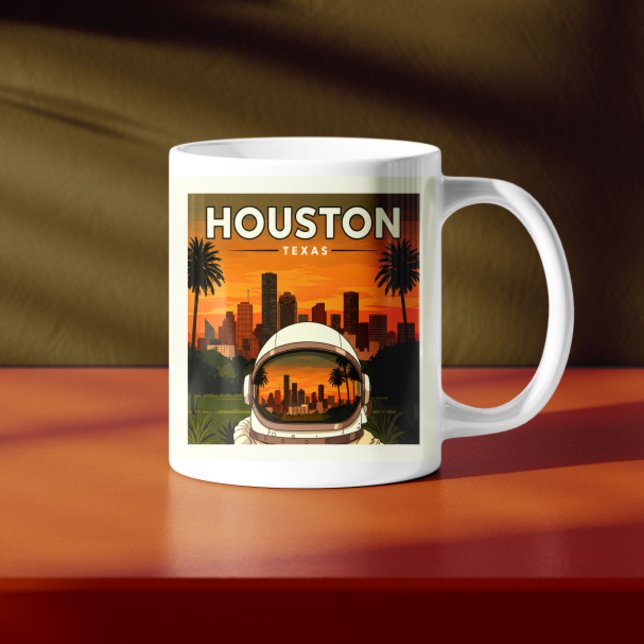 Mug Vintage Houston Texas (Créateur téléchargé)