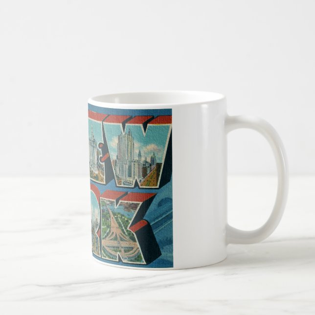 Mug Vintage Howdy de New York (Droite)