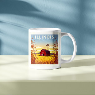 Mug Vintage Illinois