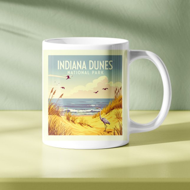 Mug Vintage Indiana Dunes National Park  (Créateur téléchargé)