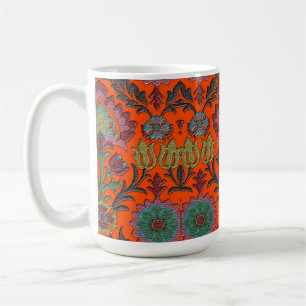 Mug Vintage : jardin floral Art nouveau