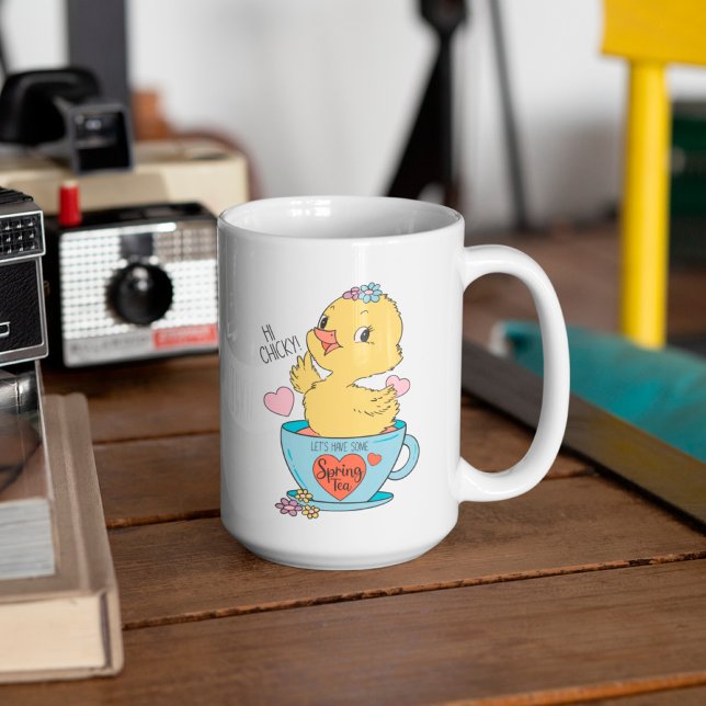Mug Vintage jaune Pâques (Créateur téléchargé)