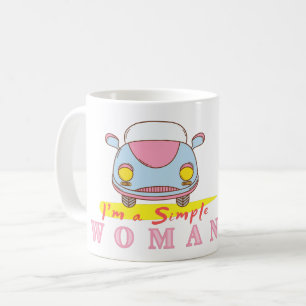 MUG VINTAGE - JE SUIS UNE FEMME SIMPLE
