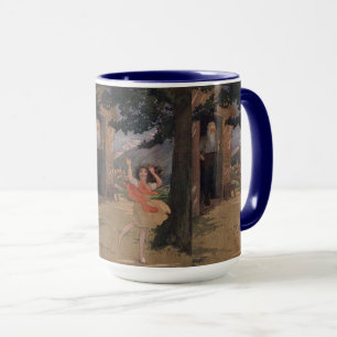 Mug Vintage Johanna Spyri Heidi des Alpes suisses