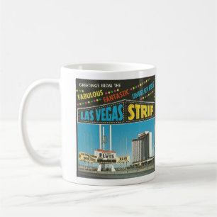Mug Vintage Las Vegas, NV avec Elvis