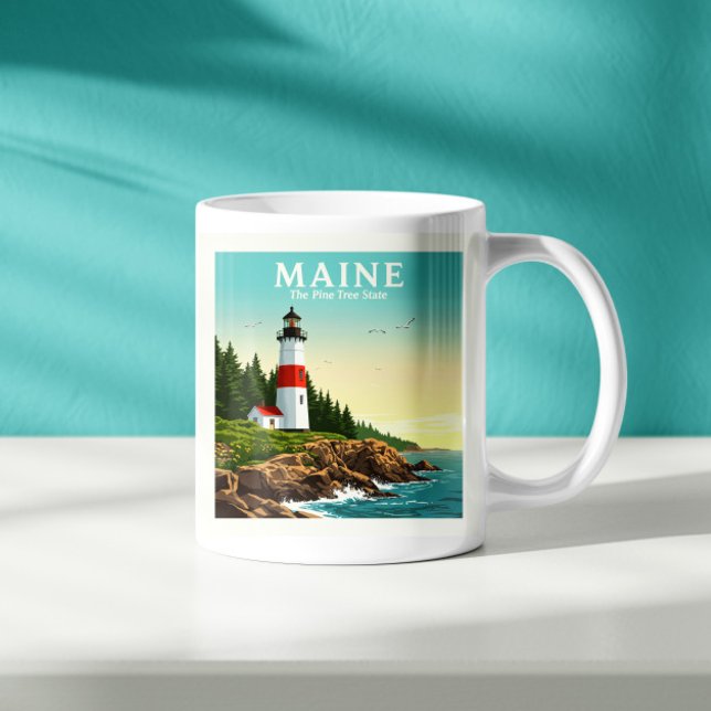 Mug Vintage Maine (Créateur téléchargé)
