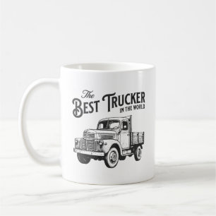 Mug Vintage Meilleur camion-boîte
