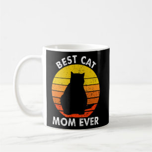 Mug Vintage Meilleur Chat Maman Ever Chat Femme Maman