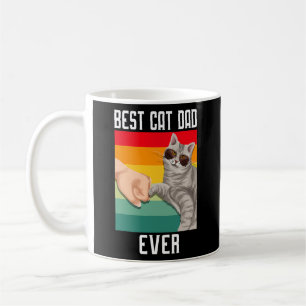 Mug Vintage Meilleur Chat Papa Jamais Fête des pères