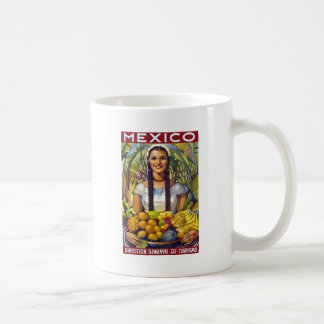 Mug Vintage Mexique Travel Tourisme Publicité