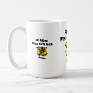 Mug Vintage Microphone Hip Hop Rap Battles Digital Ill