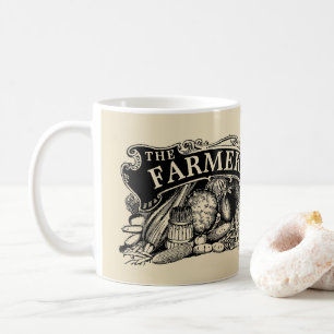 Mug Vintage Modèle du marché agricole de l'ère victori