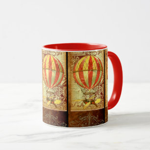 Mug Vintage montgolfière victorien