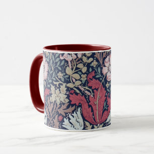 Mug Vintage motif floral, William Morris