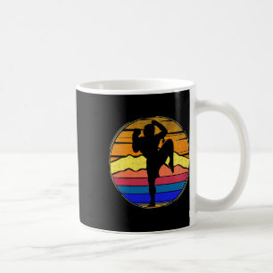 Mug Vintage Muay Thai Rétro Coucher de soleil Drôle de