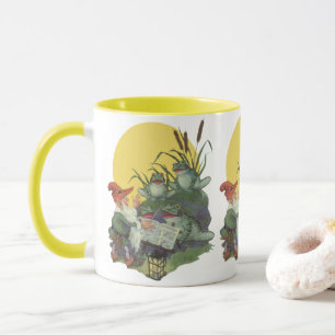 Mug Vintage Music Magazine Couverture Art, Etude Frog