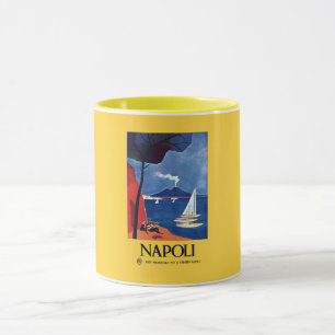 Mug Vintage Naples Italie Travel