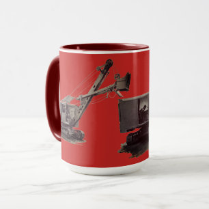 Mug Vintage Northwest Crane Équipement lourd