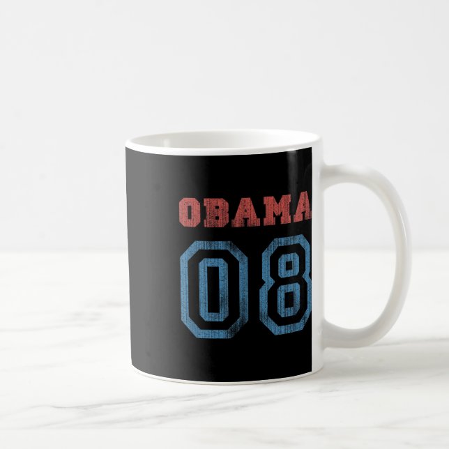 Mug Vintage Obama 08 (Droite)