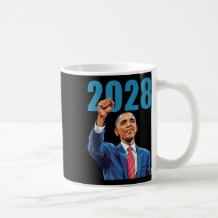 Mug Vintage Obama 2028 Un drôle d'élection politique p