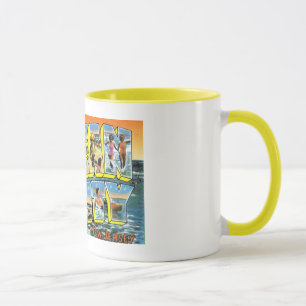 Mug Vintage Ocean City, NJ Pots De Carte Postale, Stei