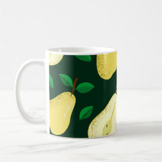 Mug Vintage Pear Botanique : Vert clair